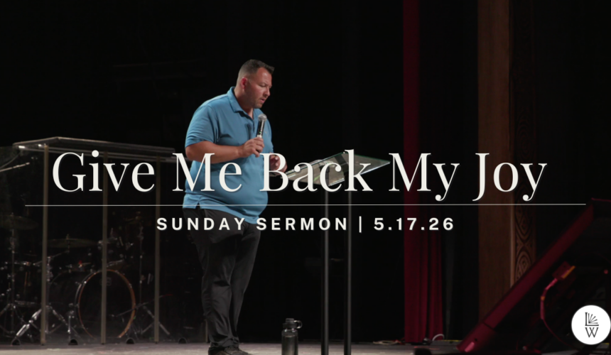 Give Me Back My Joy