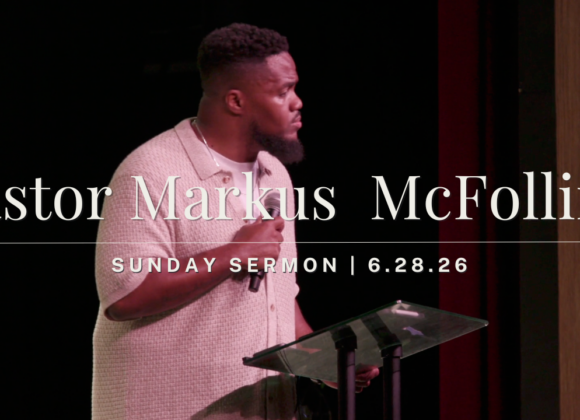 Pastor Markus McFolling Pastor Markus McFolling